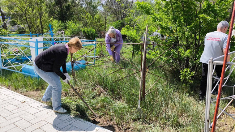 Акция «Забота о прошлом вклад в будущее».